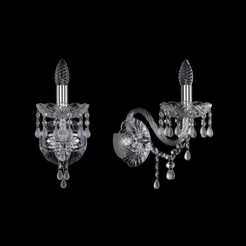Bohemia Ivele Crystal Бра Bohemia 1410B/1/160/XL Ni V0300