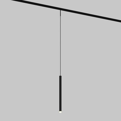 Трековый подвесной светильник Maytoni Technical Levity 3000К Skim TR191-1-3W3K-M-B