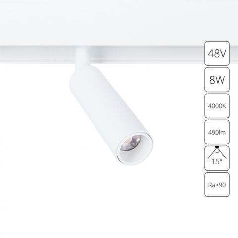 Магнитный трековый светильник Arte Lamp Linea 4000К A4660PL-1WH