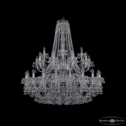 Люстра Bohemia Ivele Crystal  1409/20+10+5/400/2d Ni
