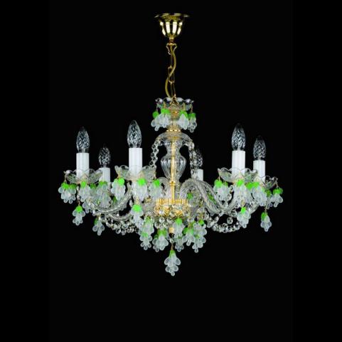 Люстра Art Glass GIZELA V. VINO WHITE ST