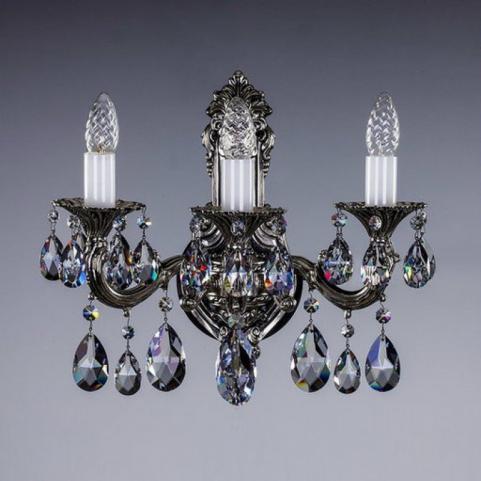 Бра Art Glass SARKA III. BRASS ANTIQUE CE