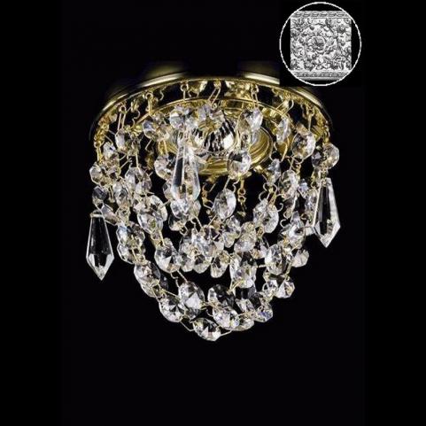 Точечный светильник Art Glass SPOT 07 NICKEL CE