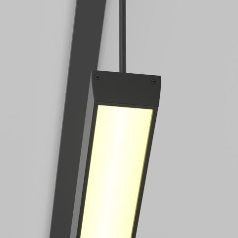 Трековый подвесной светильник Maytoni Technical Elasity 3000K Basis TR170-1-26W3K-B