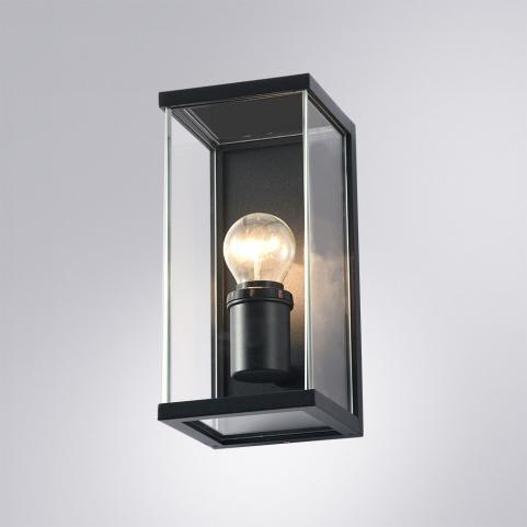 Настенный уличный светильник Arte Lamp Pot  A1632AL-1BK