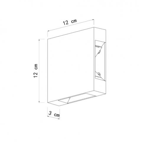 Настенный уличный светильник Arte Lamp Algol   A1445AL-4BK