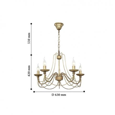 Подвесной светильник Favourite Chateau 2163-5P