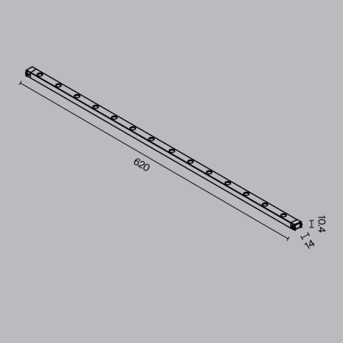 Трековый светильник Maytoni Technical Basity  Points TR174-1-24WTW-M-B