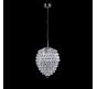 Подвесной светильник Crystal Lux CHARME SP2+2 LED CHROME/TRANSPARENT