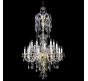 Люстра Art Glass THEODORA XX. 910x1500 NICKEL CE