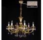 Люстра Art Glass ANASTASIA VI. WHITE GOLD CE