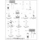 Уличный светильник Arte Lamp Wazn A6215PA-1BK