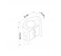 Настенный уличный светильник Arte Lamp Bosto   A3122AL-2BK