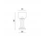 Настольный светильник Divinare Volturn 1243/06 TL-15