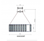 Подвесной светильник Stilfort Gallery Ice  4049/03/06P