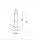 Настольный светильник Stilfort Columnia 4051/11/01T