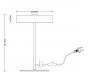 Настольный светильник Arte Lamp Elnath A5038LT-3PB
