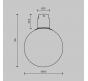 Трековый светильник Maytoni Technical Elasity 3000K Luna TR171-1-5W3K-WB