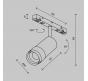 Трековый светильник Maytoni Technical Exility 2700K Focus Zoom TR211-1-12W2.7K-Z-B